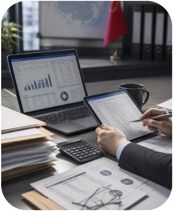 Финансовая проверка китайской компании от 27370 р. | Китаист